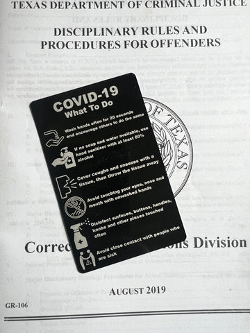Covid 19 Card